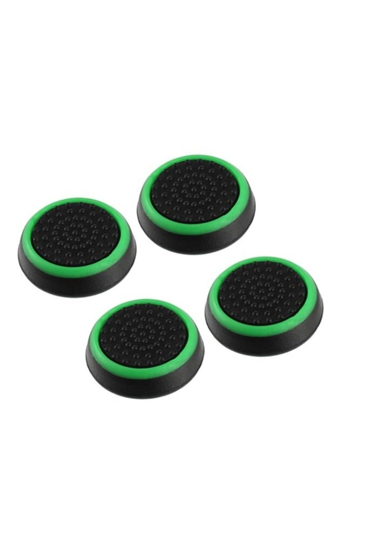 Desenli Sony Ps5/ps4/ps3 Analog Koruyucu Silikon Pad-renkli Yeşil