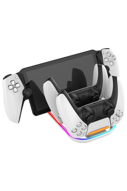 İpega Pg-p5p03 3in1 Ps Portal/ps5 Dualsense Rgb Şarj İstasyonu Dock