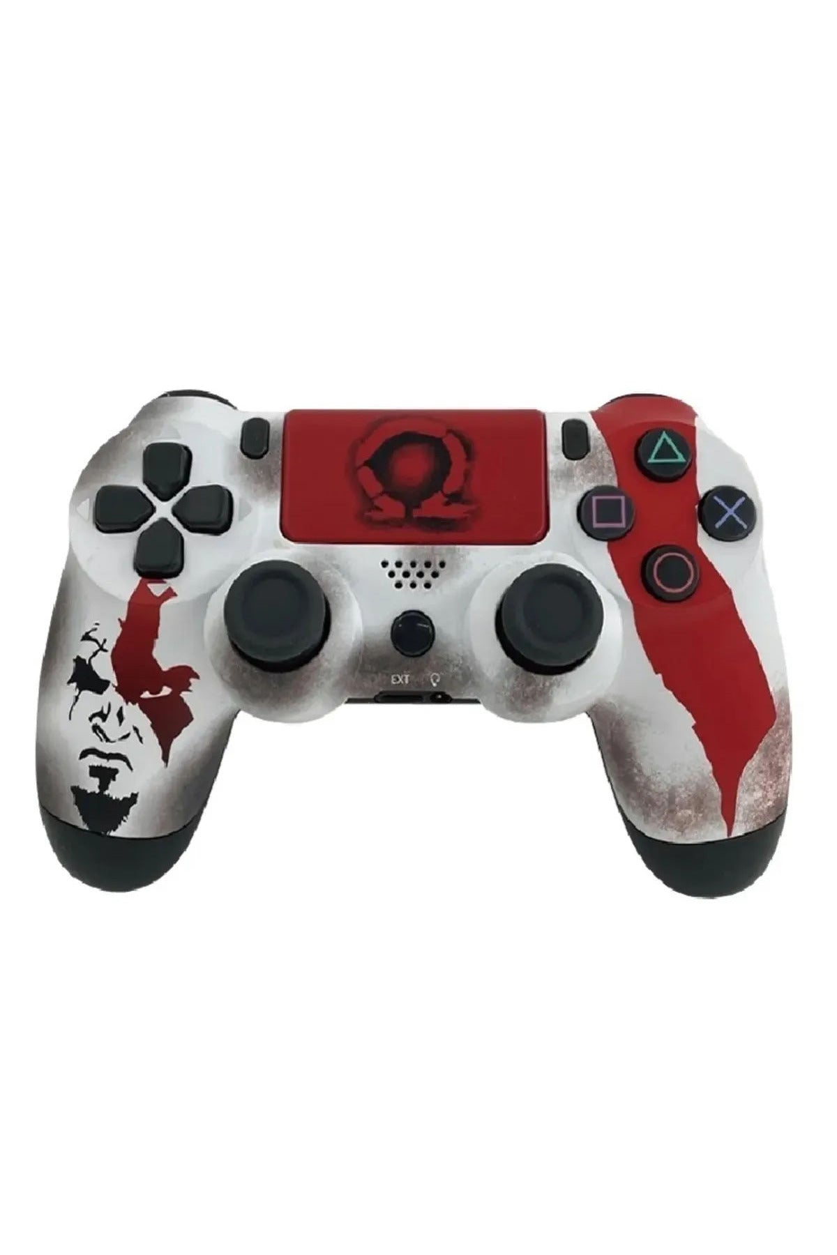 Ps5 Dualsense God Of War Ragnarok Koruyucu Silikon Kılıf + Analog Silikon Koruyucu Kırmızı
