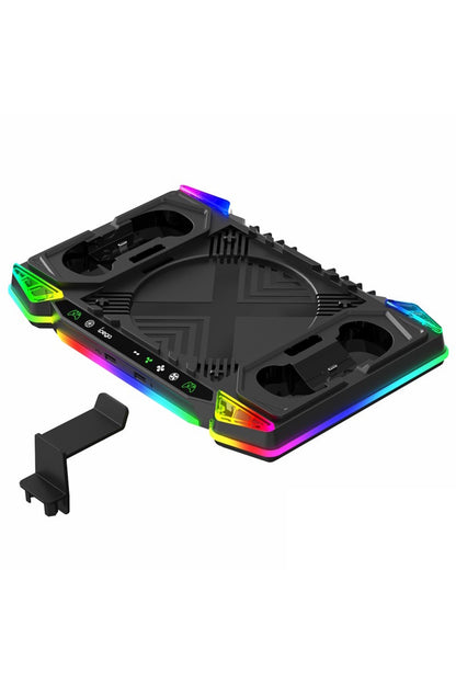 XBOX Series X Uyumlu RGB Soğutucu Fanlı Şarj İstasyonlu Stand - PG-XBX025S