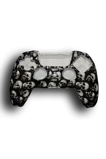 Ps5 Controller Kuru Kafa Serisi Desenli Koruyucu Silikon Kılıf Model-11