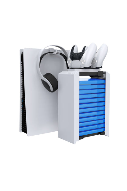 Dobe Tp5 1545 Ps5 Kulaklık Tutucu Oyun Haznesi Şarj Stand Kit