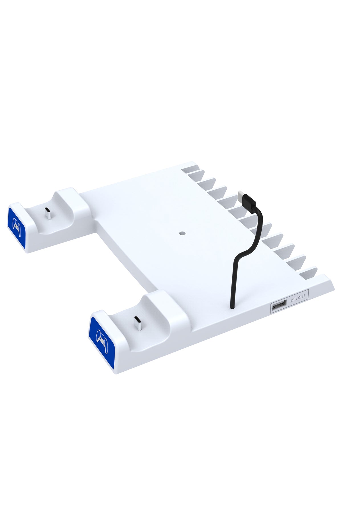 İpega Ps5 Slim Dijital/ps5 Uyumlu Multifonksiyonel Cd Raflı Şarj Istasyonlu Fanlı Soğutucu Stand