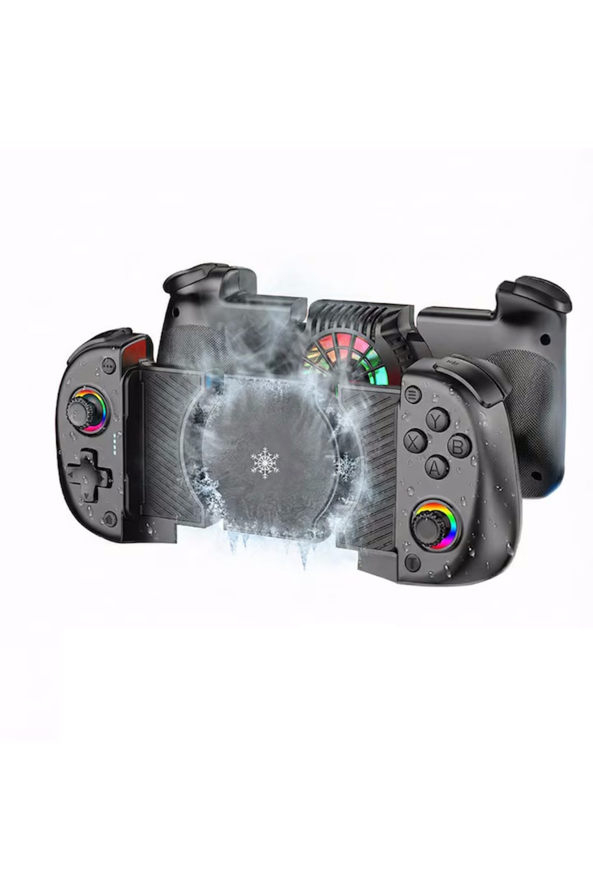 Android/IOS Uyumlu Kablosuz Soğutuculu RGB Joystick - X5 Mini