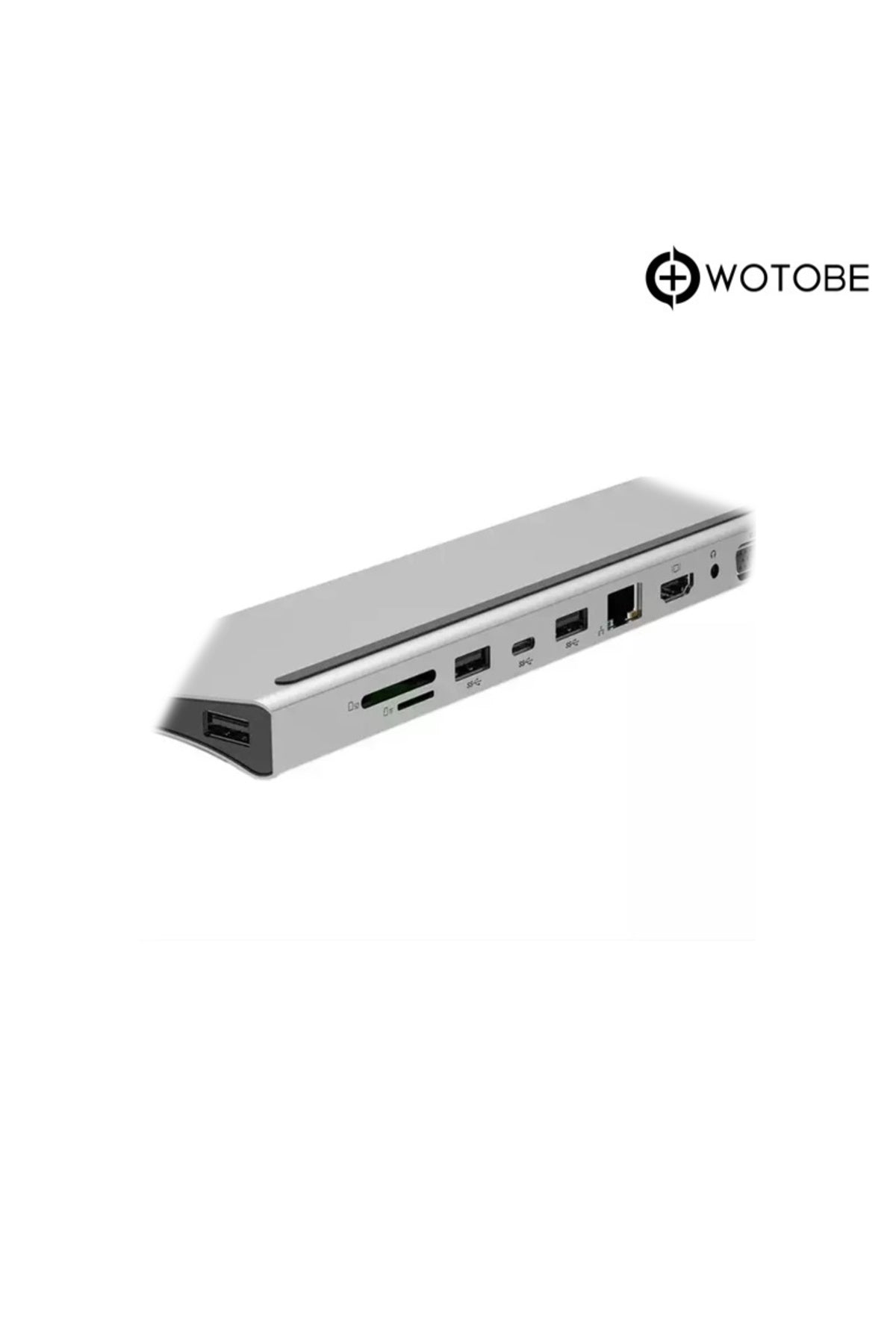 Apple Uyumlu MacBook Usb Type-c Girişli 11 Portlu Hdmı Usb Vga Pd Sd Dönüştürücü HDMI