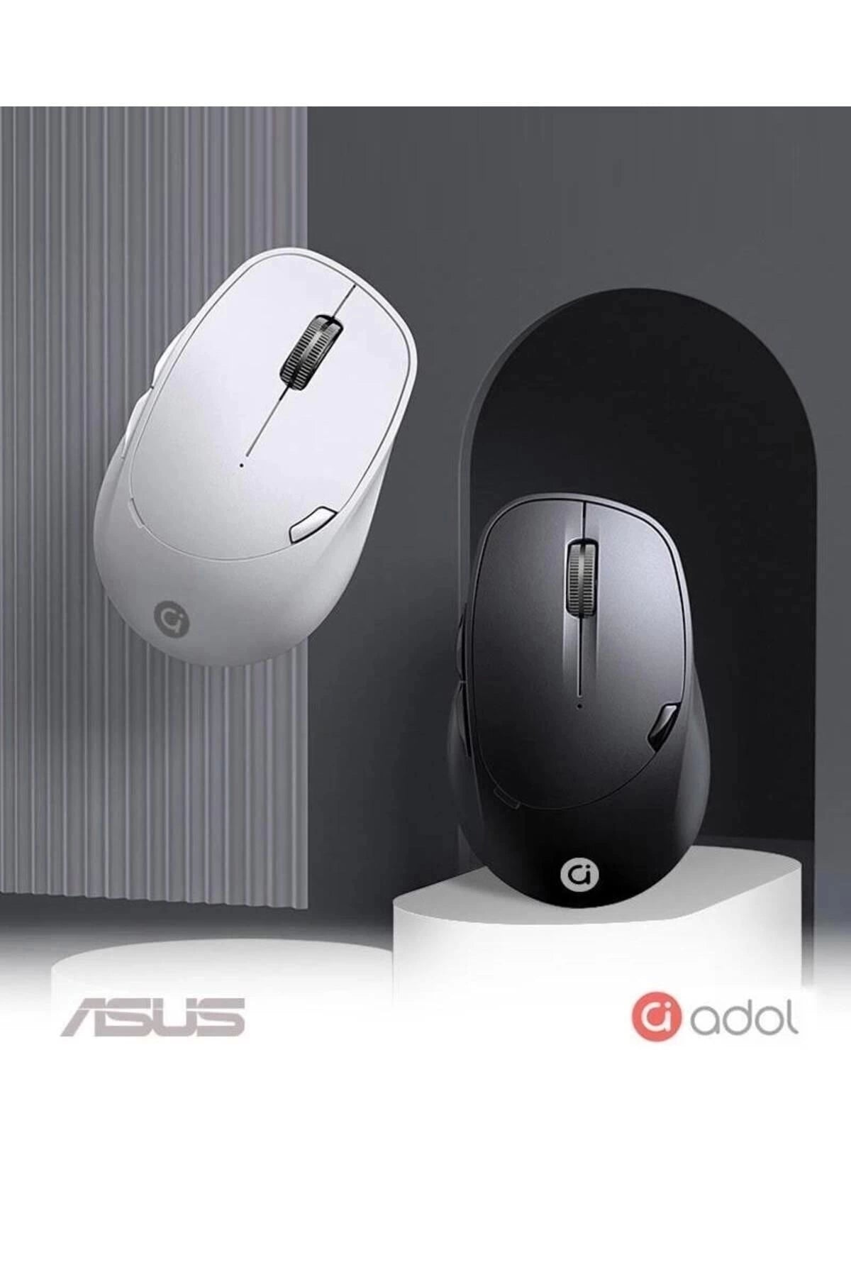 Asus Ms012 2,4gh Wireless Bluetooth Kablosuz Mouse Beyaz Macbook Uyumlu