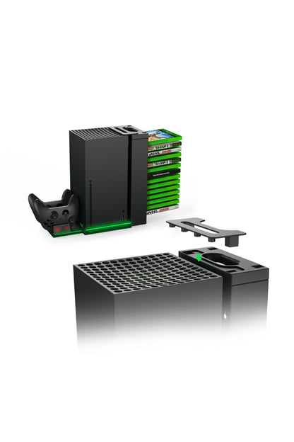 Dobe Tyx-0667 Xbox Series X Oyun Hazneli Led Şarj Stand Soğutucu
