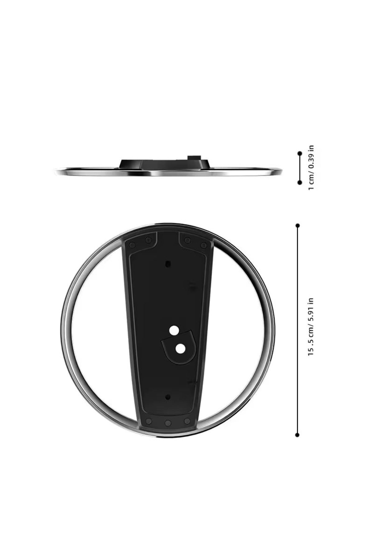 PS5 / PS5 Slim Konsol Diskli ve Dijital Model için Vidalı Metal Dikey Stand