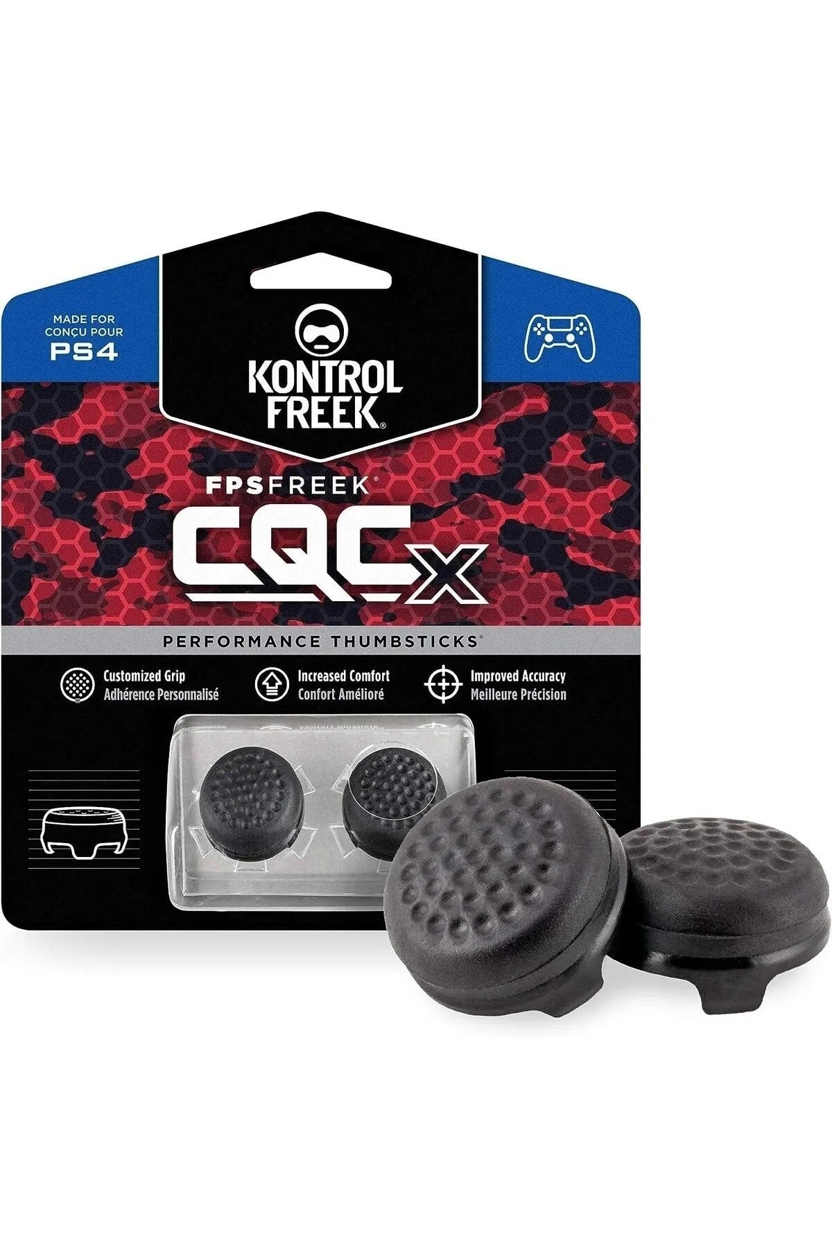 Cqc-x Ps4/ps5 Uyumlu Performans Analog Koruyucu Ve Yükseltici Siyah