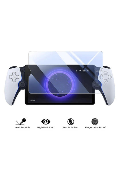 Iıne Playstation Portal Temperli Yüksek Çözünürlüklü Anti Parmak İzi Önleyici Ekran Koruyucu
