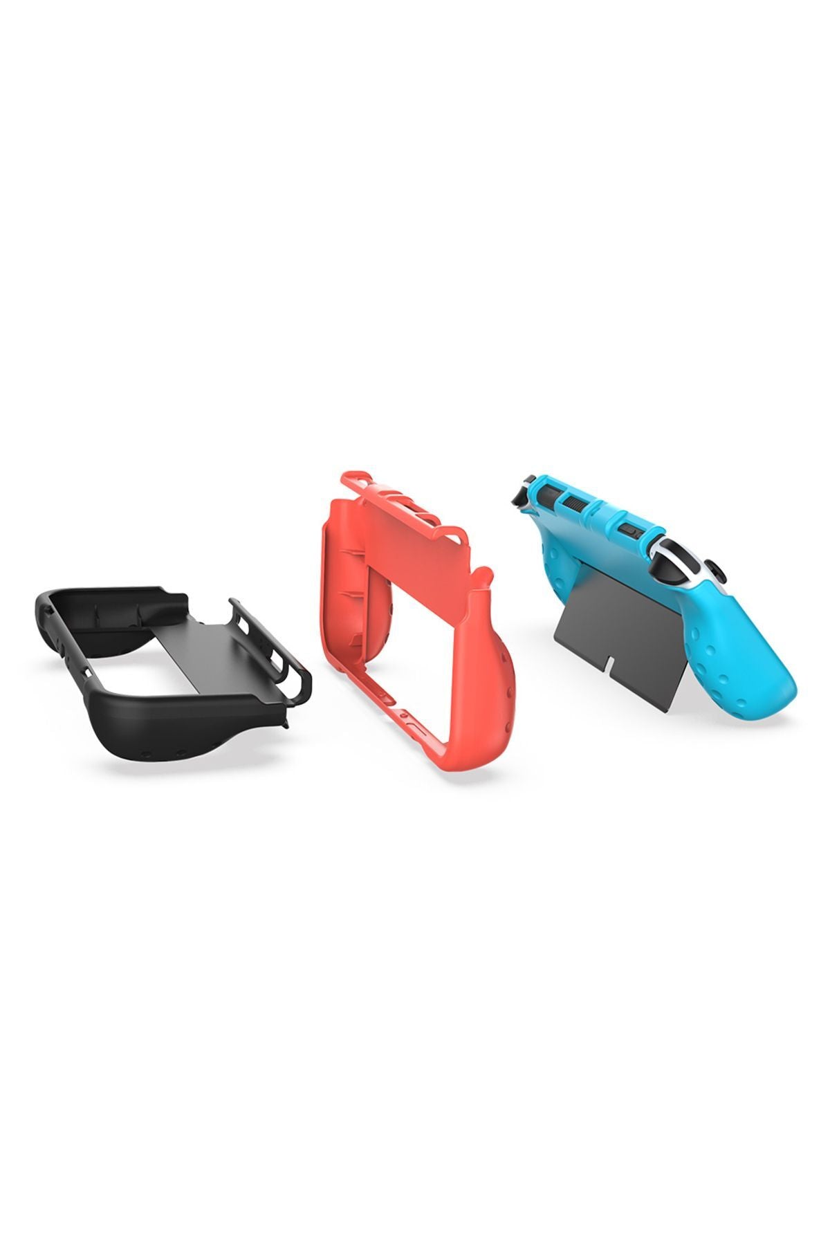 Nintendo Switch OLED El Destekli Grip Tasarımlı Koruyucu Silikon Kılıf