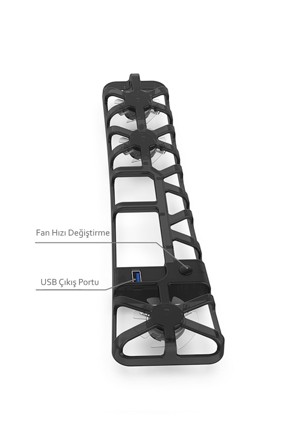 TP5-35153 3 Aşamalı PS5 Pro Soğutucu Fan