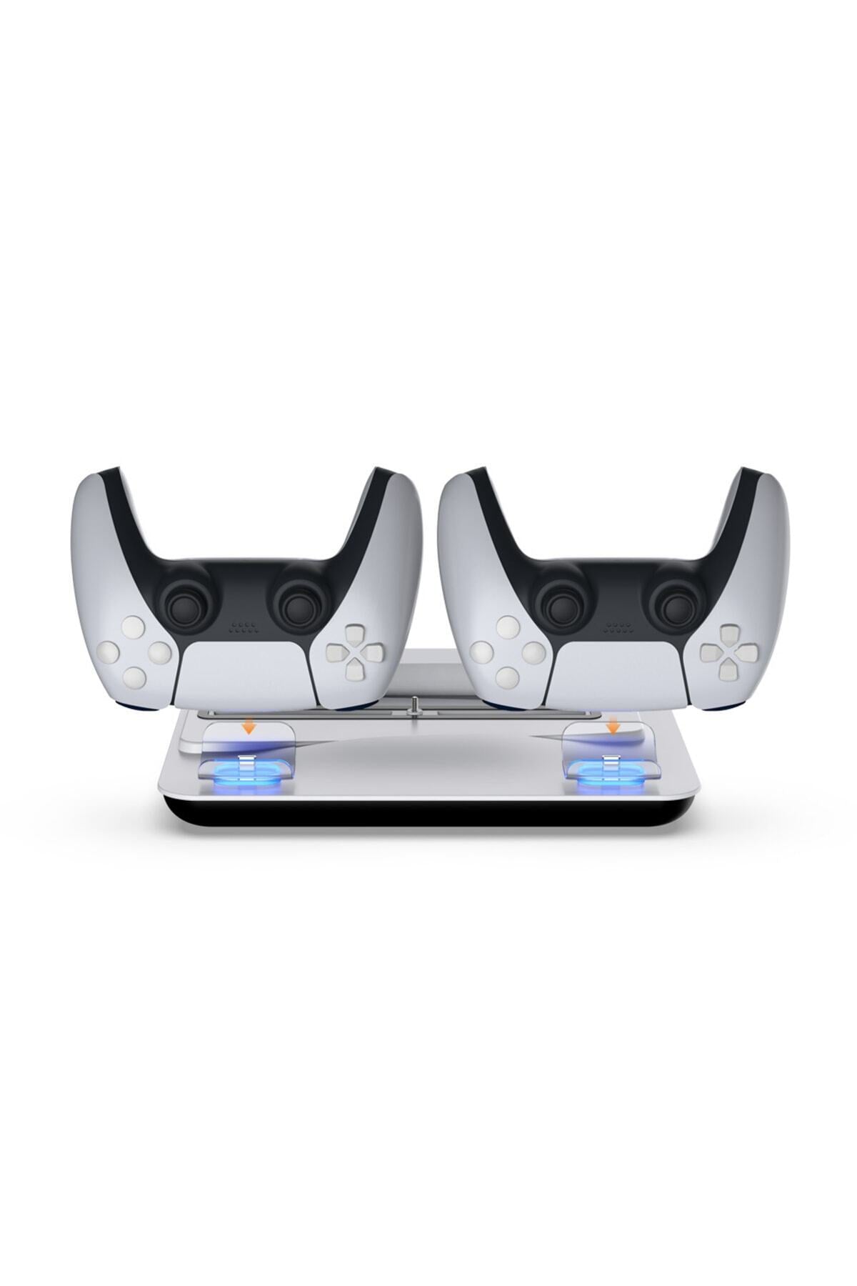 Tp5-0-5-102 Ps5 Dijital Ps5 Disk Sürüm Uyumlu Şarj Stand Soğutucu
