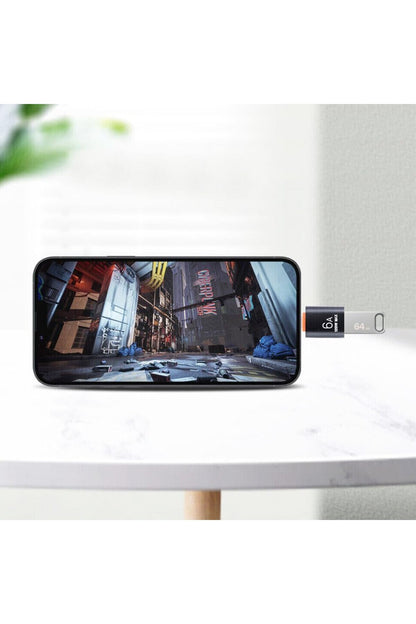 Usb Type-c 6a 120w Gen 3.1 Otg Dönüşrüeücü Adaptör