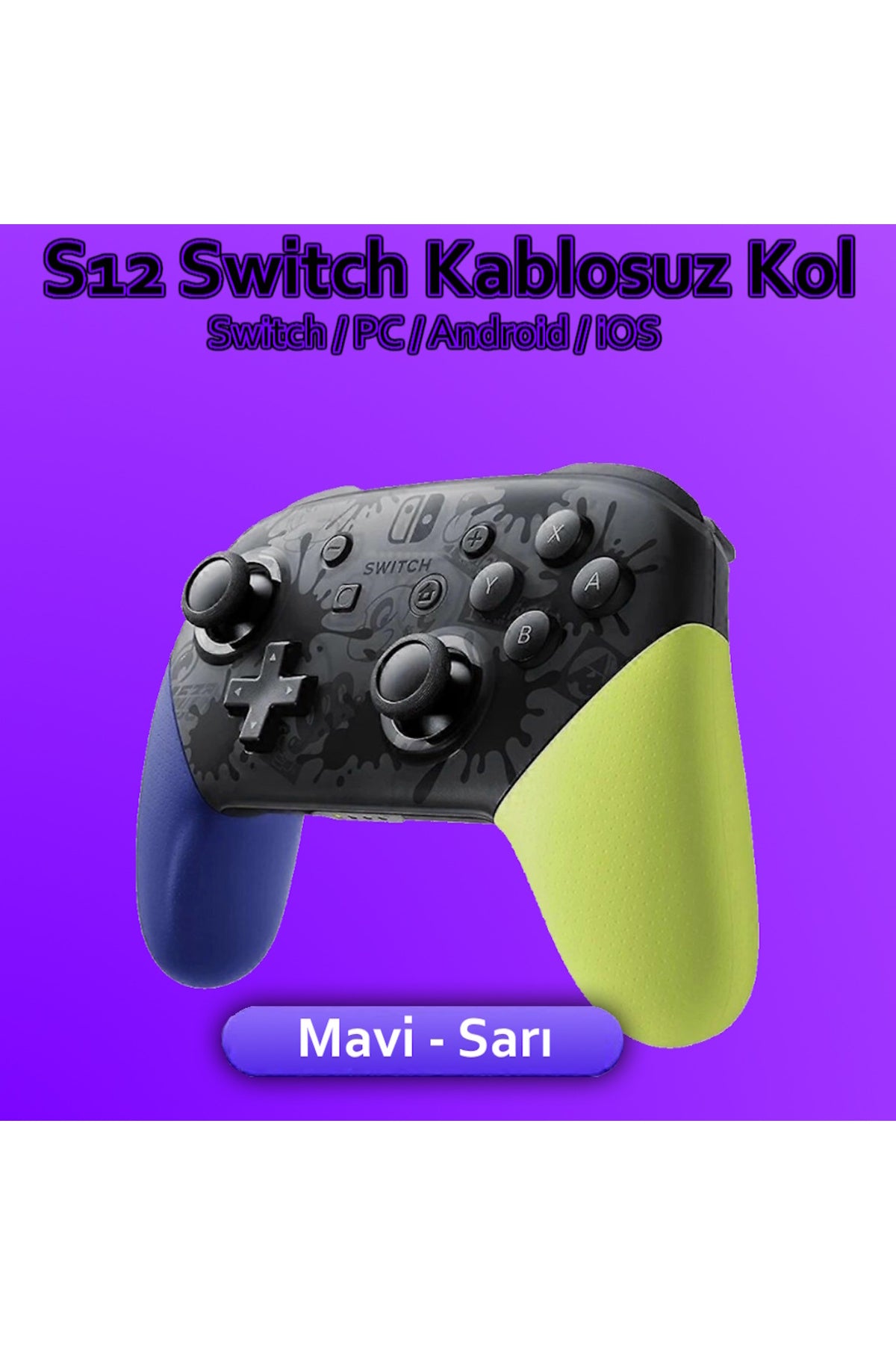 Switch PRO S12 Controller Gamepad