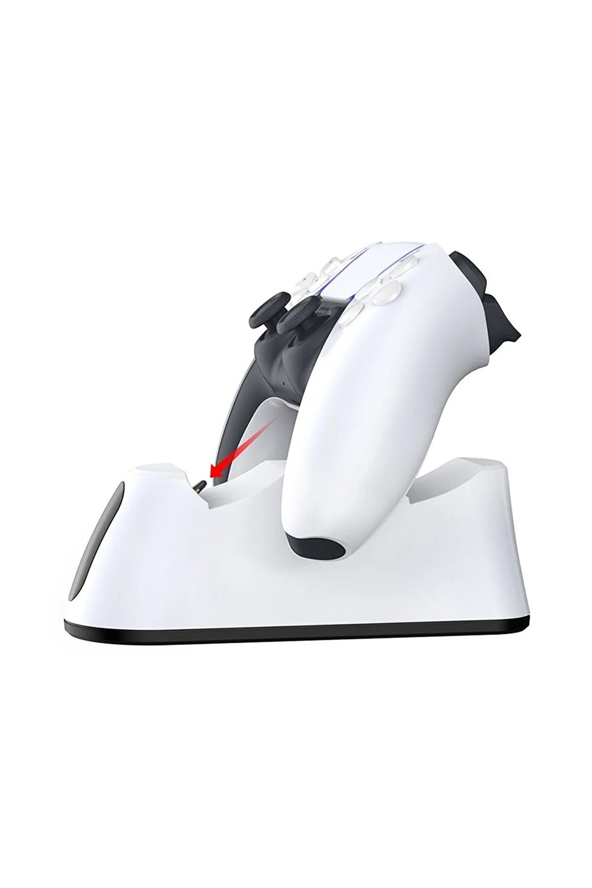 Dobe Tb5 0516B Led Göstergeli Ps5 Joystick Kol Şarj Stand