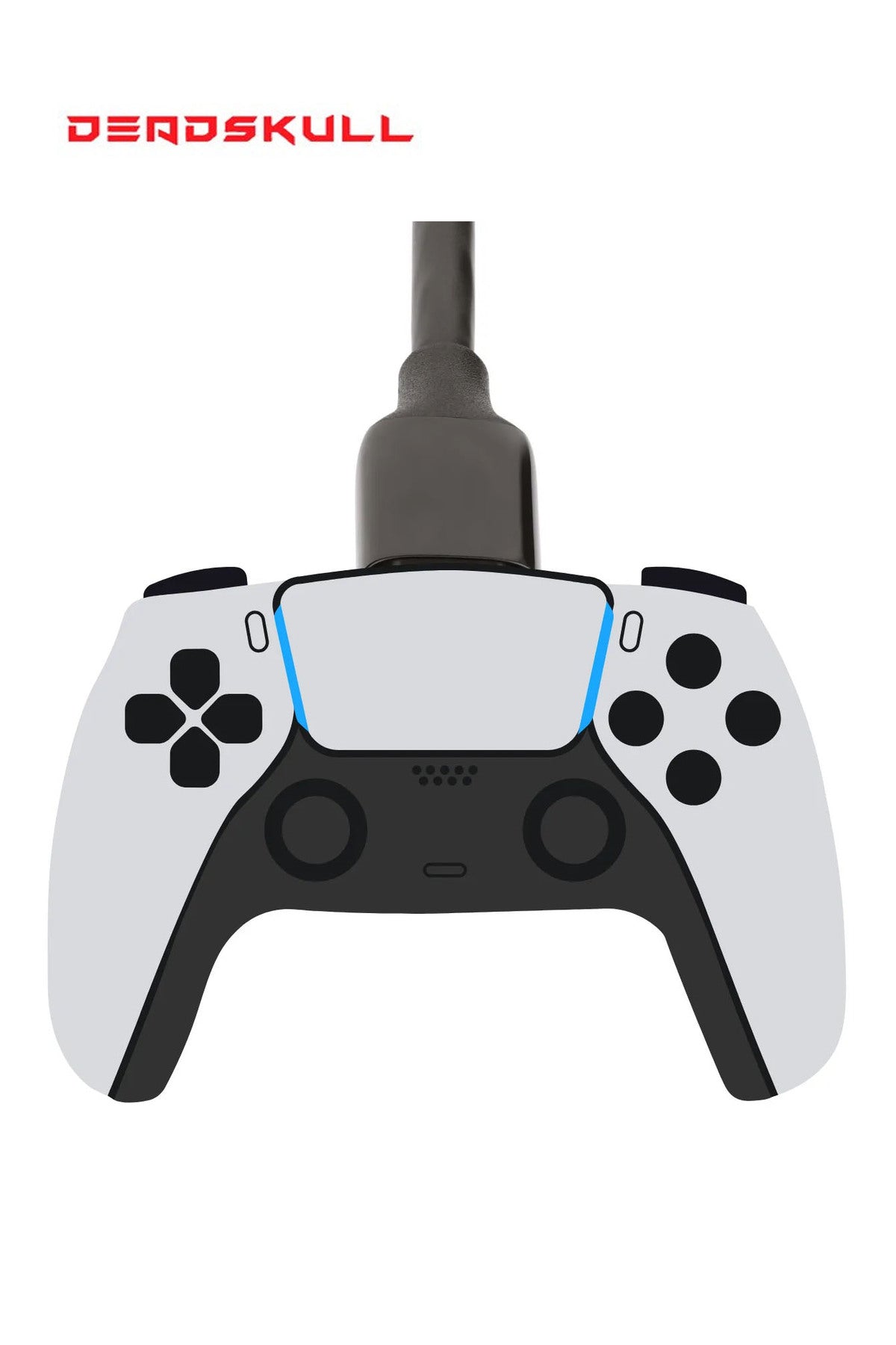 Ps5/ps5 Slim/ps5 Pro Uyumlu 3m Type-c Type-c Joystick Şarj Data Kablosu Siyah