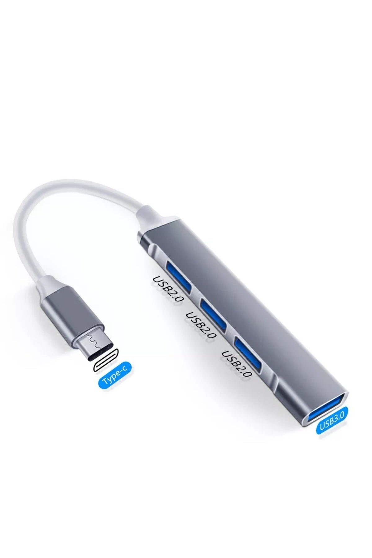 Type-c 4 Port Usb 3.1 Hub Çevirici Çoğaltıcı