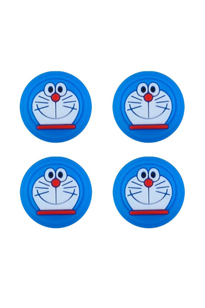 Doreamon Ps5/ps4/ps3/xbox One/one X/one S/series X/series S 3d Analog Silikon Koruyucu -4 Adet Doreamon-4