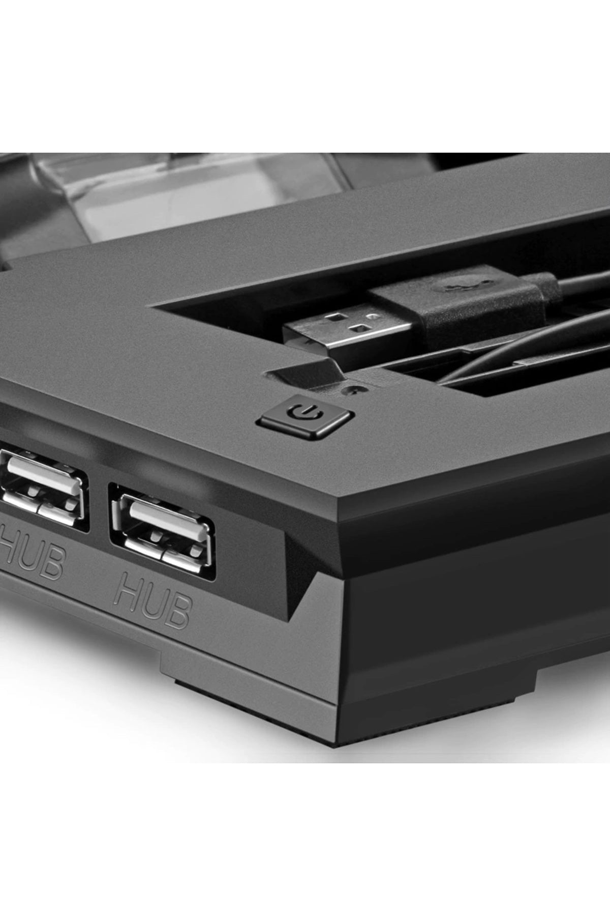 Ps4 Slim Multi Fonksiyonel Fanlı Ve Gamepad Şarjlı Stand Siyah