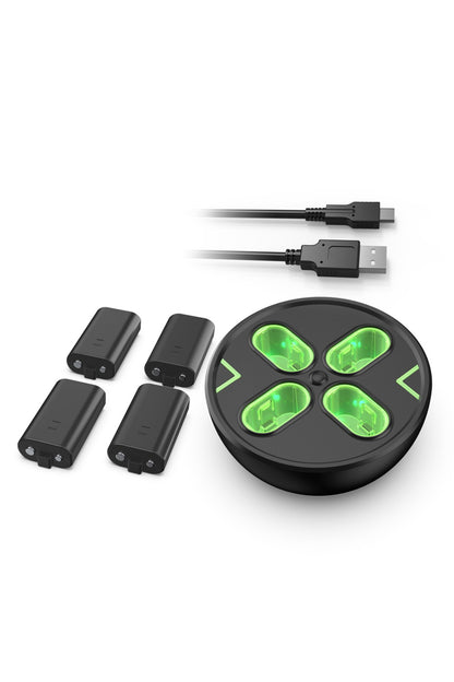 Dobe TYX-0668 Xbox One-X-S-Series X-S 800 mAh Joystick Pil Stand