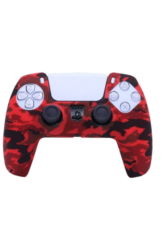 Ps5 Controller Kamuflaj Seri Koruyucu Silikon Kılıf Model-5