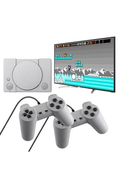 Classic Retro Mini Tv Game i 620 Oyunlu Siyah