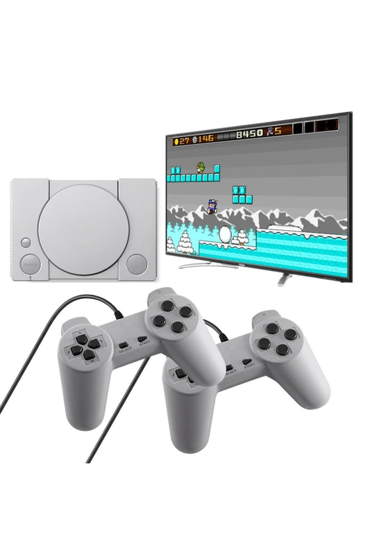 Classic Retro Mini Tv Game i 620 Oyunlu Siyah