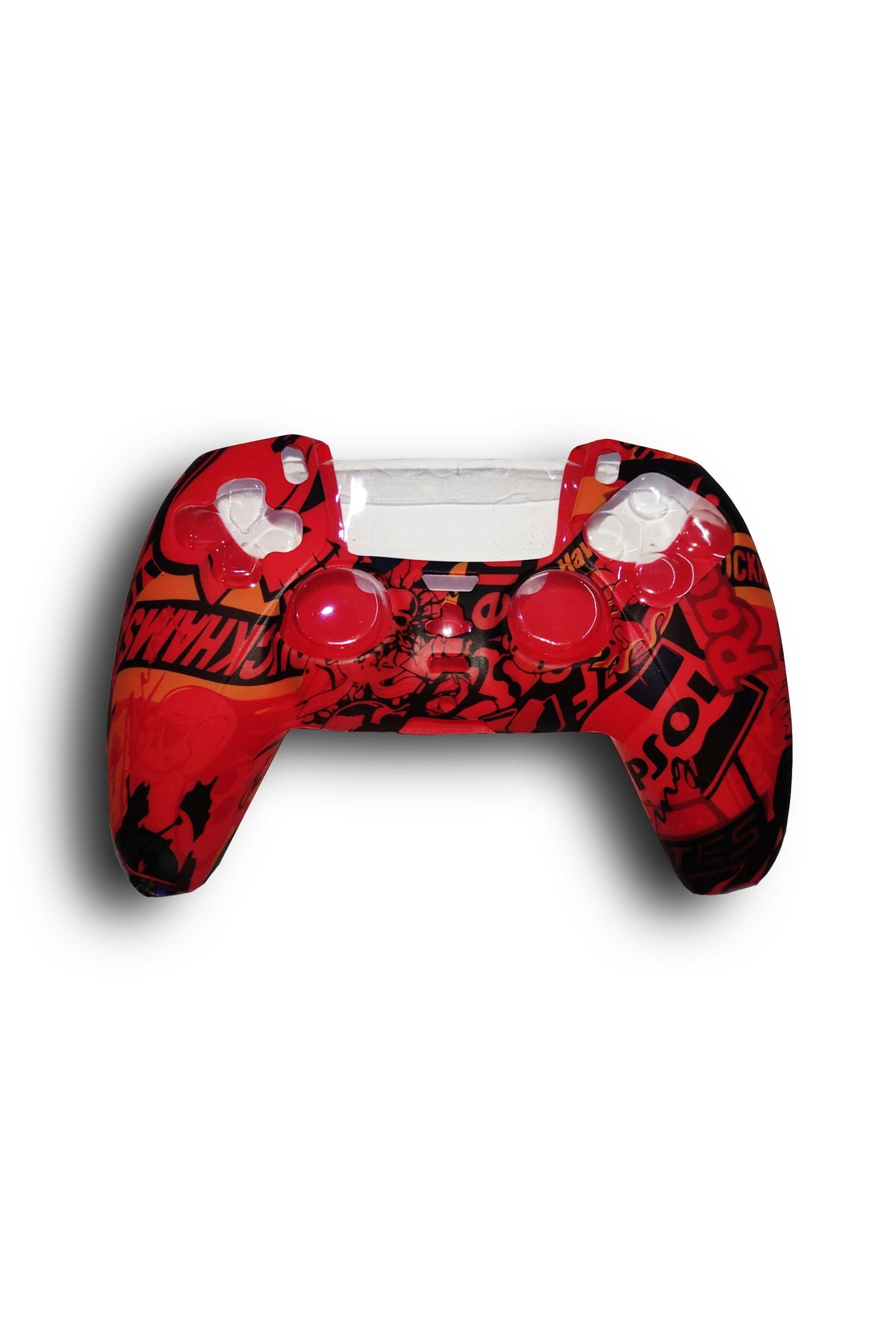 Ps5 Controller Kuru Kafa Serisi Desenli Koruyucu Silikon Kılıf Model-11