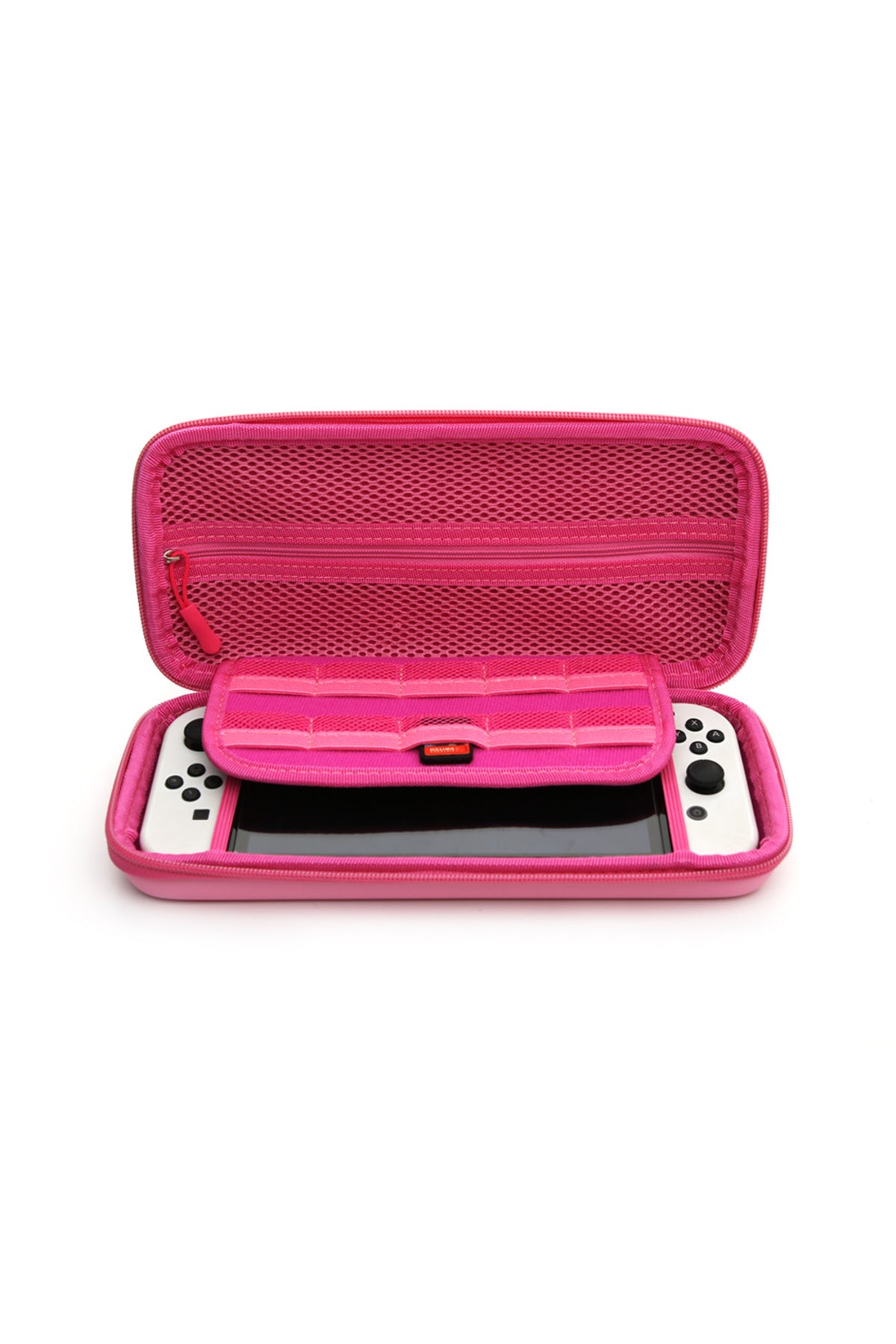Nintendo Switch/switch Oled Oyun Konsolu Koruyucu Taşıma Ve Seyahat Çantası Pembe