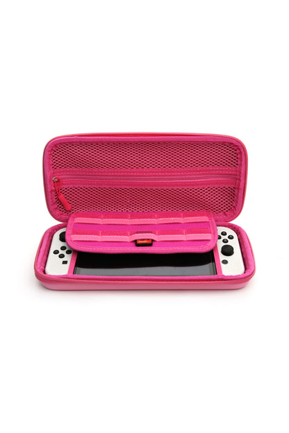 Nintendo Switch/switch Oled Oyun Konsolu Koruyucu Taşıma Ve Seyahat Çantası Pembe