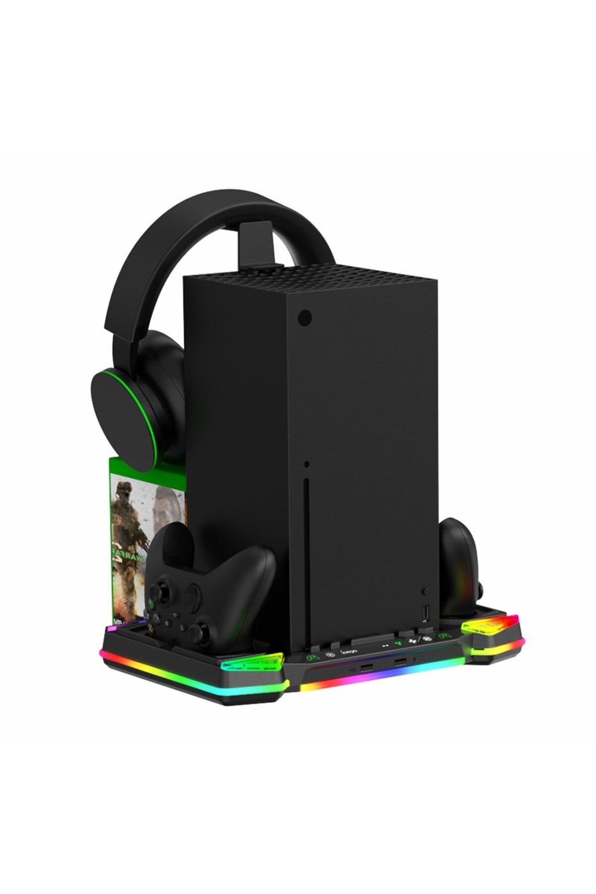 XBOX Series X Uyumlu RGB Soğutucu Fanlı Şarj İstasyonlu Stand - PG-XBX025S