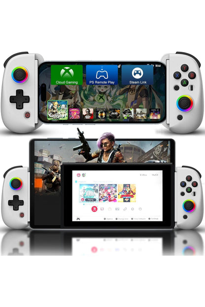 BSP-D8 Bluetooth 5.2 Android/Ios Tablet Telefon Uyumlu Mobil Telefon Tutucu Joystick Gamepad