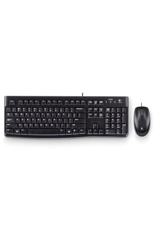 Logitech Mk120 Kablolu Q Klavye-mouse Set Siyah