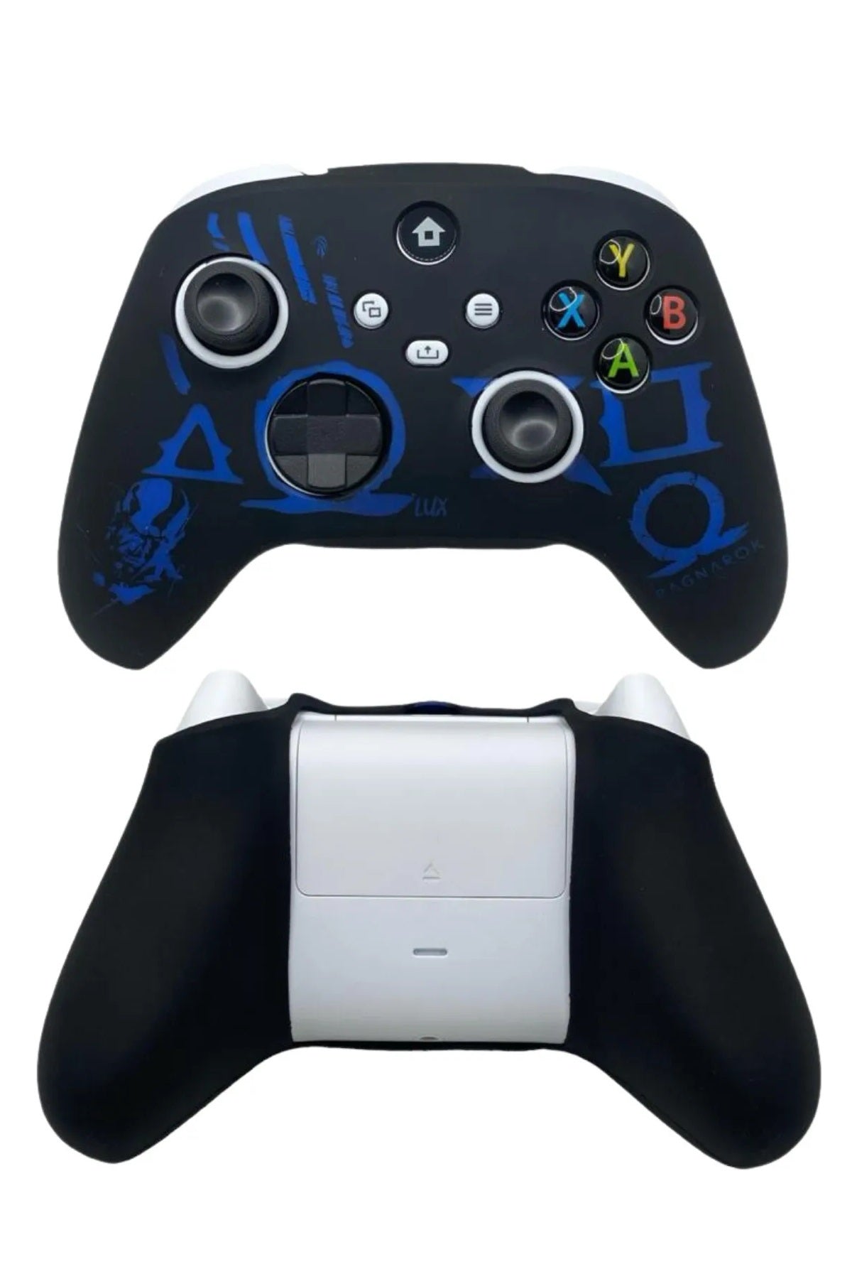 Xbox Series S/seris X 9.nesil Uyumlu Desenli Oyuncu Kolu Silikon Kılıf Model-4