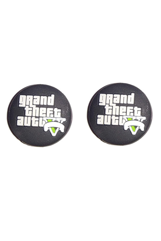 Gta 5 Desenli Xbox One S/one X/xbox E/xbox 360 Analog Koruyucu Silikon Pad Beyaz