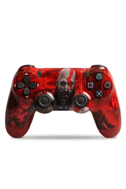 Ps4-pc-android Box-android-Apple Uyumlu iOS Telefon Tablet Desenli Titreşimli Bluetooth Oyun Kolu Model-8
