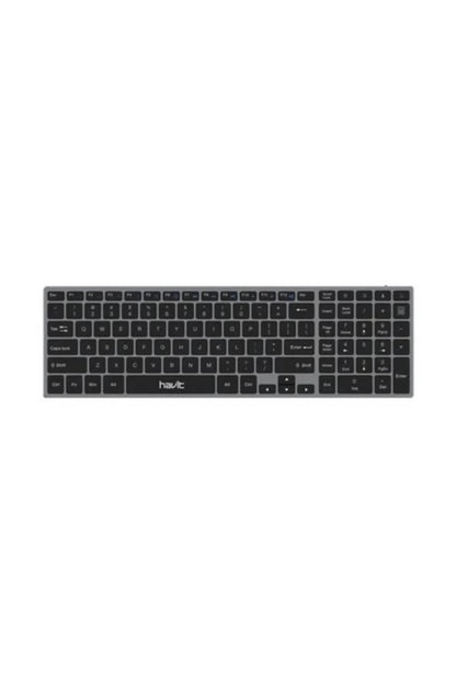 Havit KB263BT Bluetooth Multimedya Q Klavye Gri