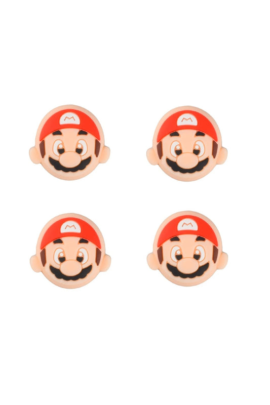 Nintendo Switch/switch Oled /switch Lite Uyumlu 3d Analog Koruyucu Silikon Mario Model-3