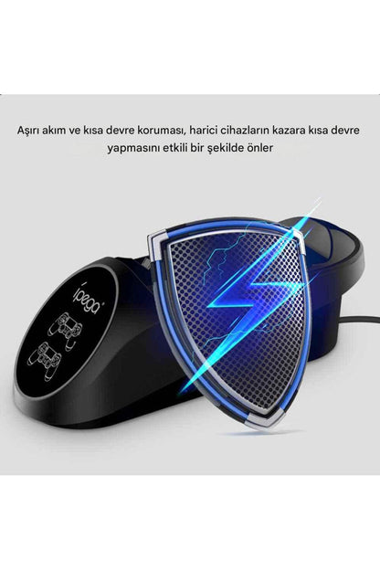 İpega PS4 Kontroller İkili Şarj Dolum İstasyonu Pg-9180