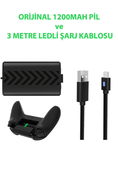 Dobe Xbox Series S/X 1200Mah Şarjlı Pil-Tyx-0634B