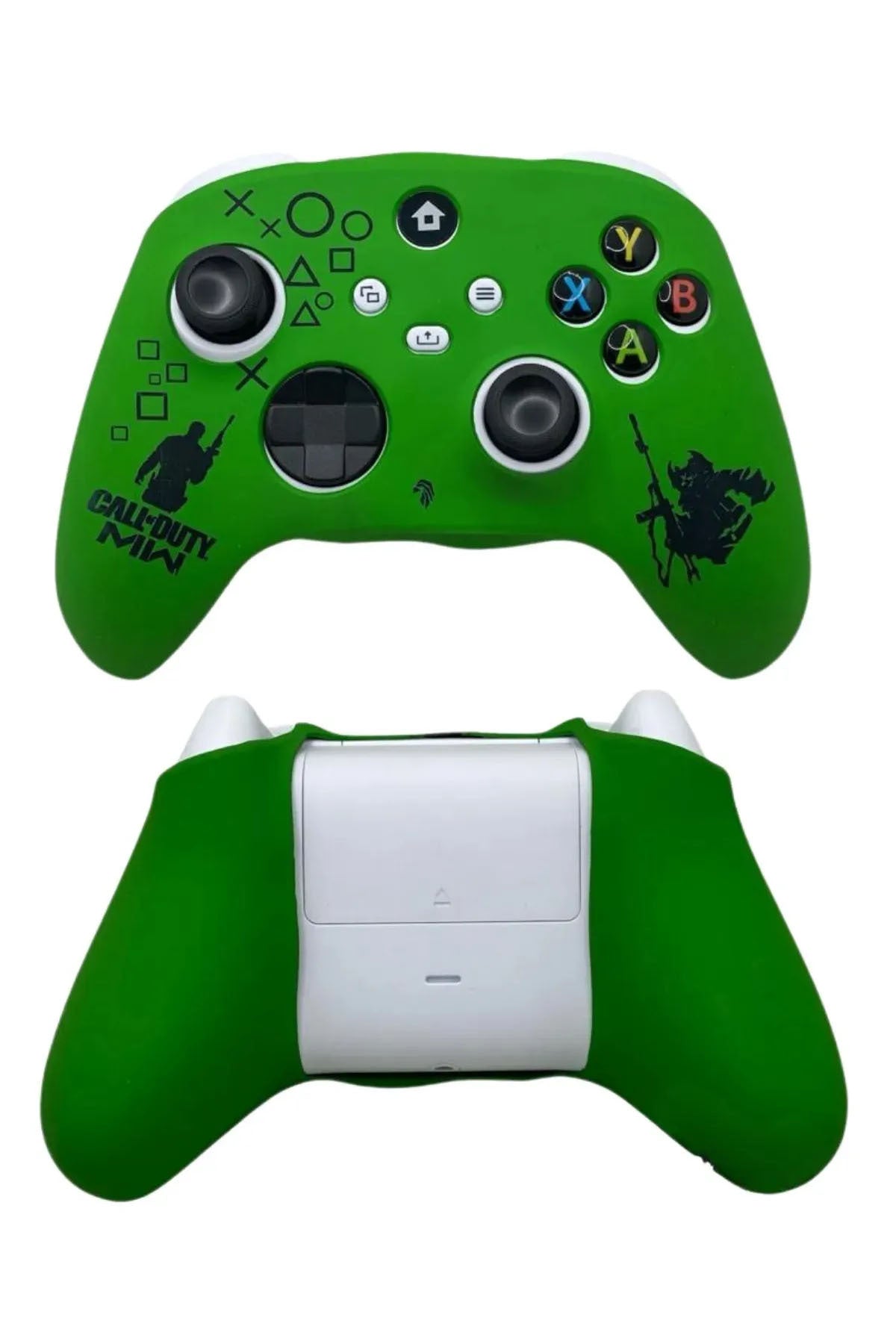 Xbox Series S/seris X 9.nesil Uyumlu Desenli Oyuncu Kolu Silikon Kılıf +Analog Silikon
