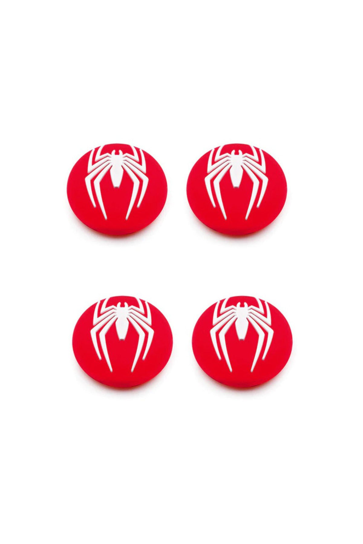 Spider-man Desenli Xbox One S/one X/xbox E/xbox 360 Analog Koruyucu Silikon Pad Kırmızı Logo