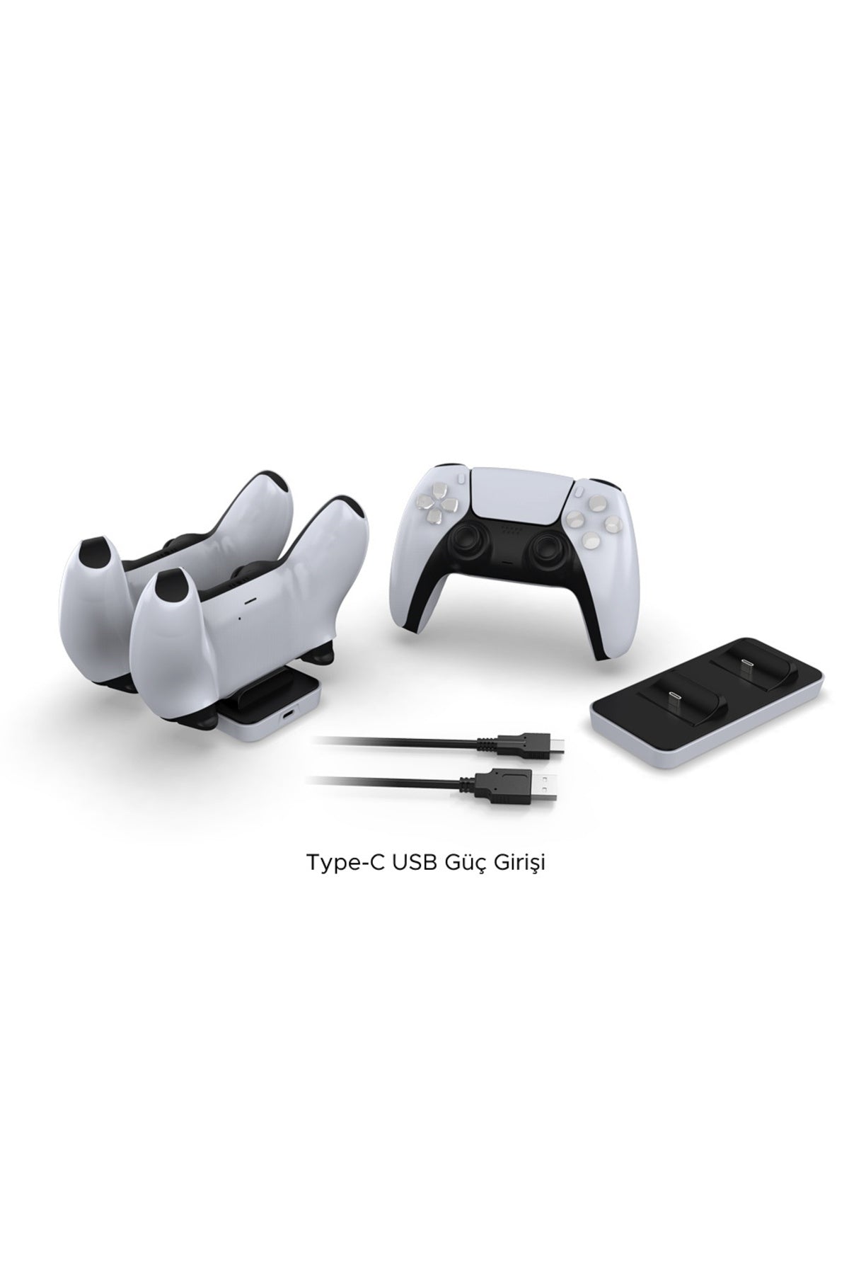 Dobe Tp5 0591 Ps5 Playstation 5 Joystick Kol Type C Şarj Stand