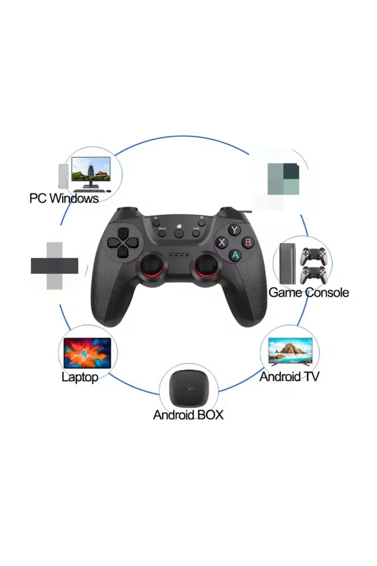 Km-029 2.4g Kablosuz Android Ps3/pc/tv Kutusu/akıllı Telefon Oyun Joystick