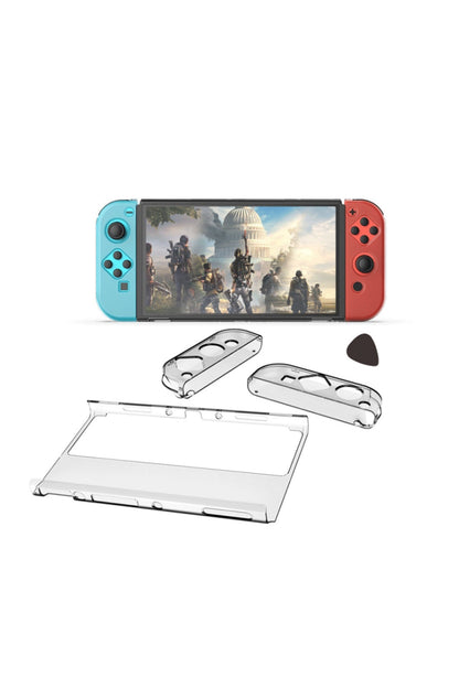 Nintendo Switch Oled Kristal Shell Pc Kılıf Tam Uyum-tns-1133/b