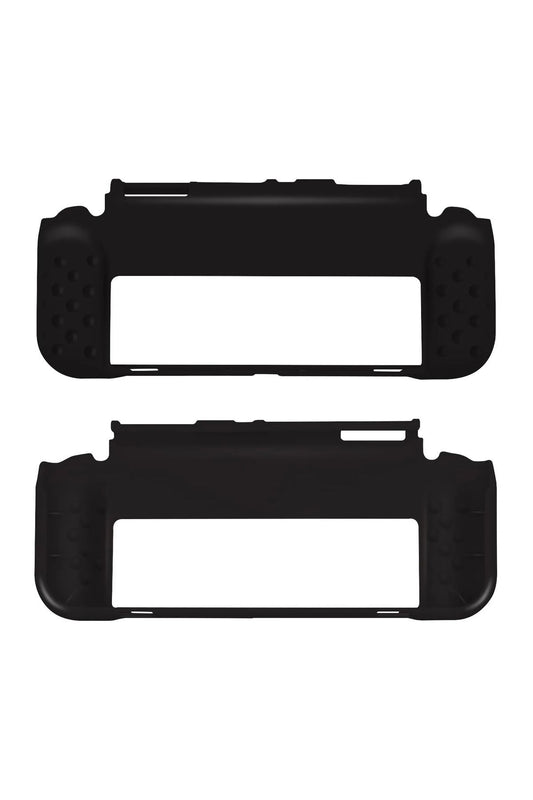 Nintendo Switch Oled El Destekli Grip Tasarımlı Koruyucu Silikon Kılıf Siyah