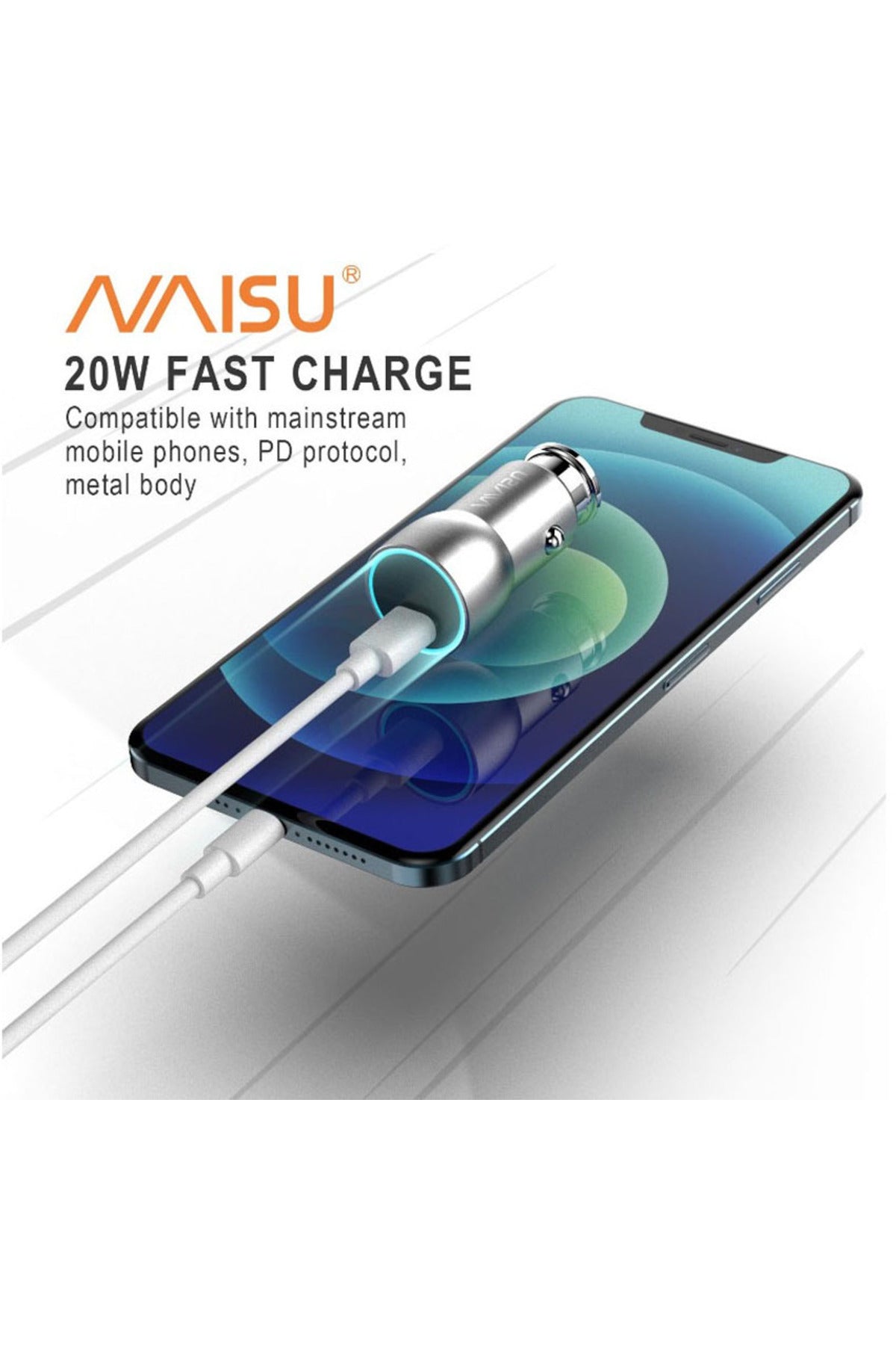 24v Type-c Araç Şarj Cihazı