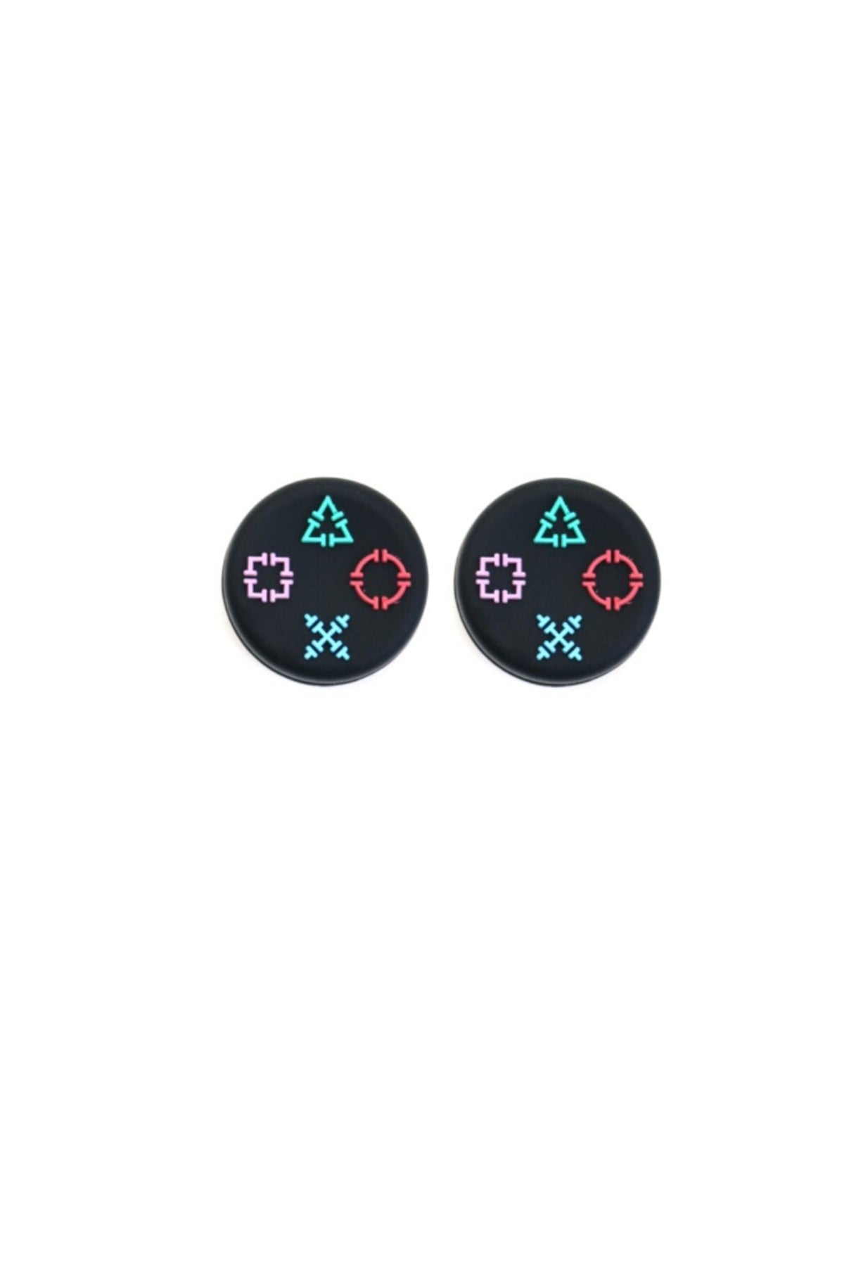 Geo Dizayn Desenli Xbox One S/one X/xbox E/xbox 360 Analog Koruyucu Silikon Pad