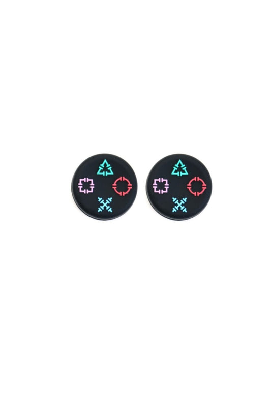 Geo Dizayn Desenli Xbox One S/one X/xbox E/xbox 360 Analog Koruyucu Silikon Pad